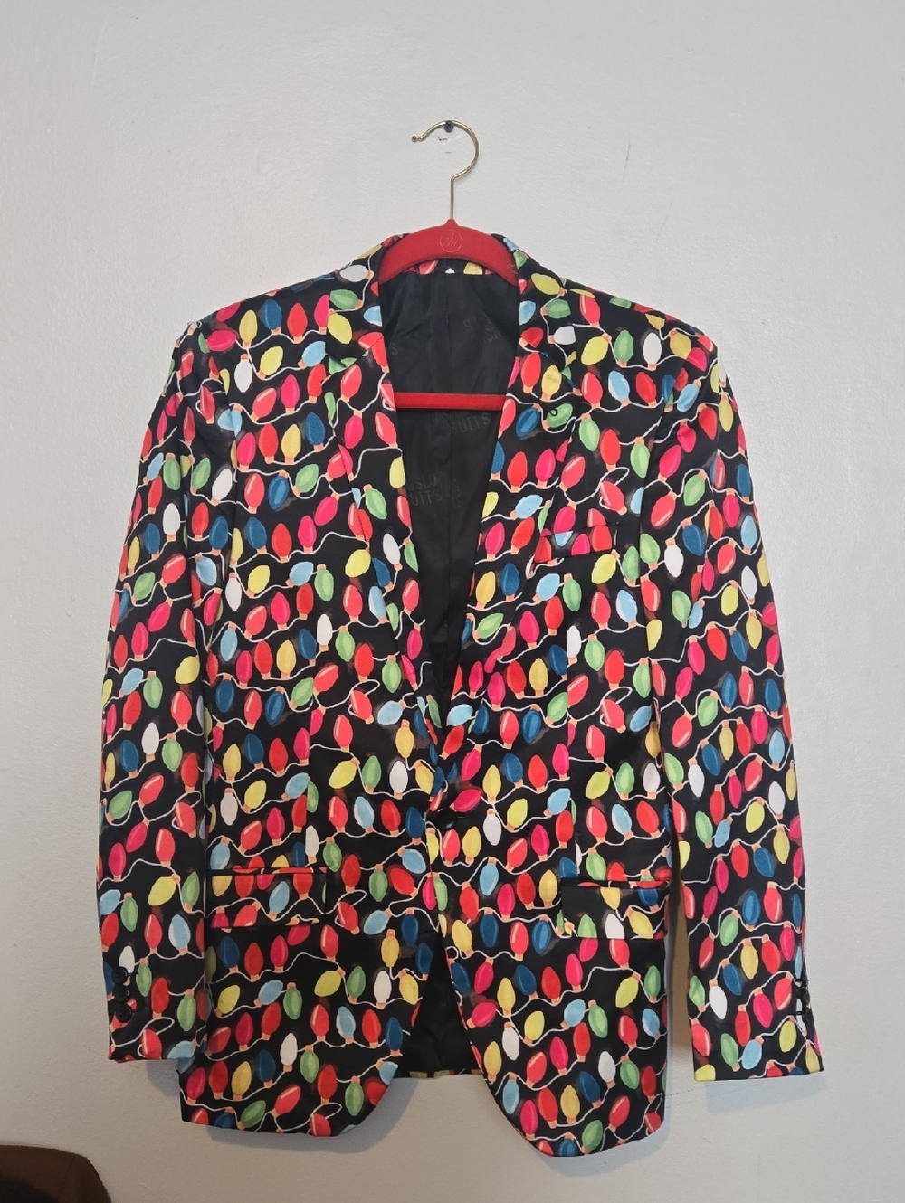 Suslo Couture Christmas Blazer Small
